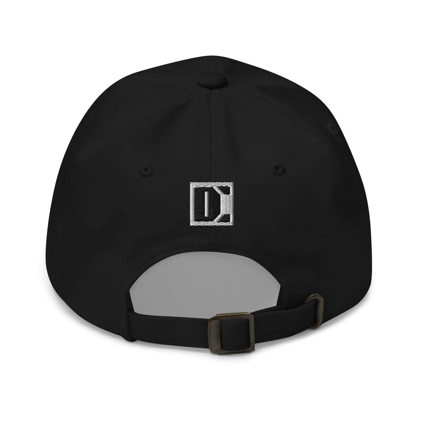 Ontologically Evil Embroidered Dad Hat, Black