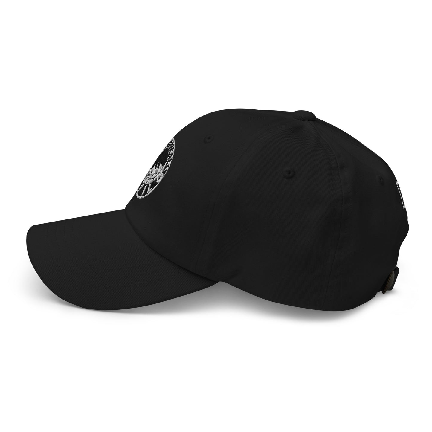 Ontologically Evil Embroidered Dad Hat, Black