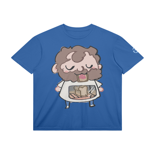Tummy Oven Tee, Bright Blue