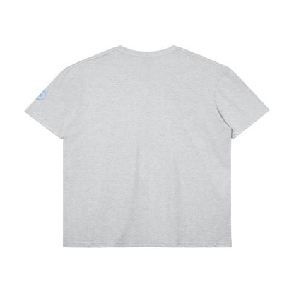 Tummy Oven Tee, Heather Gray